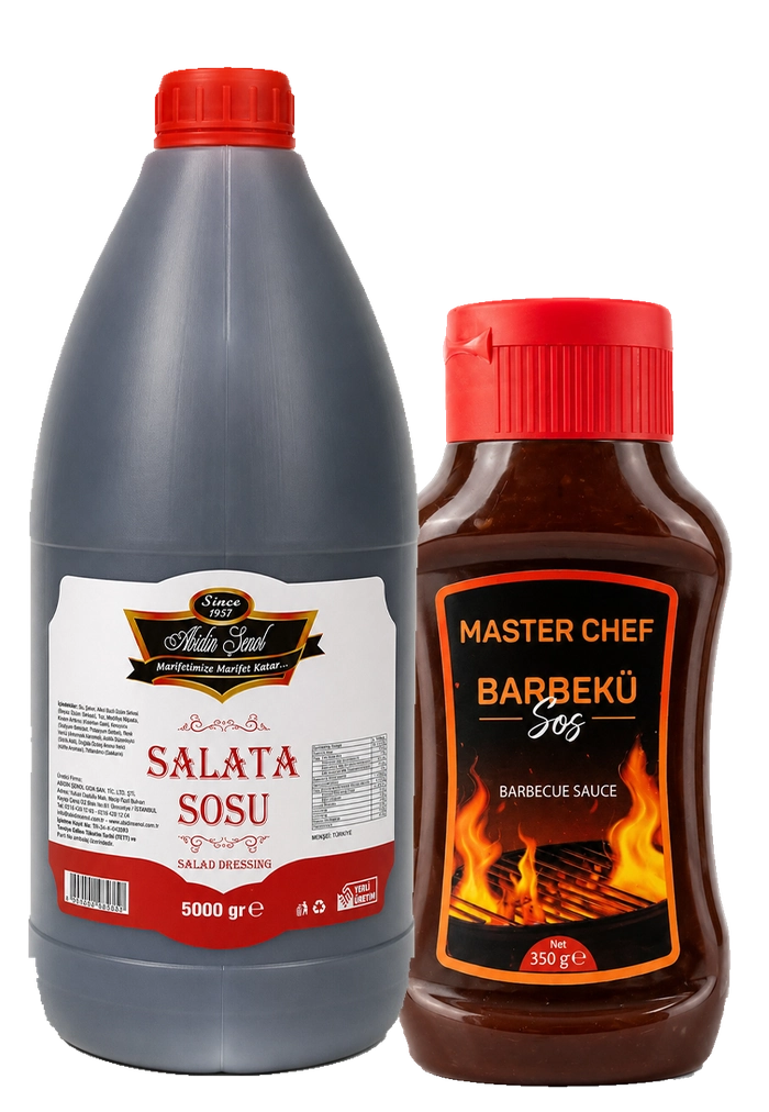 Abidin Şenol salata sosu ve MasterChef barbekü sosu
