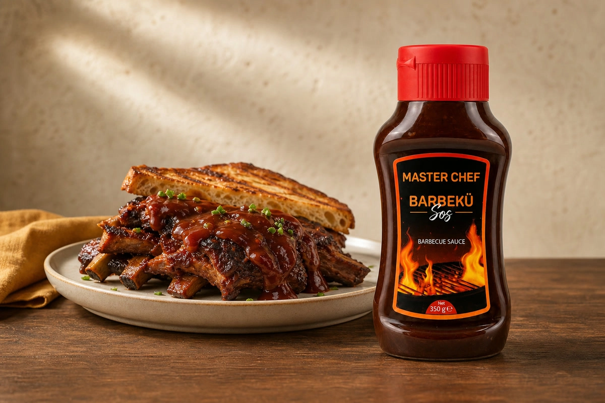 MasterChef Barbekü Sos 350 g private label geliştirme masasında